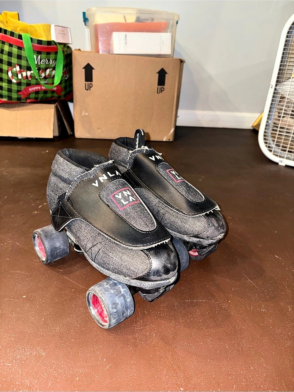 VNLA Junior Stealth Jam Skates Black & Gray